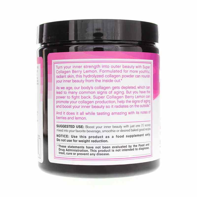 Super Collagen Powder, Berry Lemon, 6.7 Oz, by NeoCell, image #3