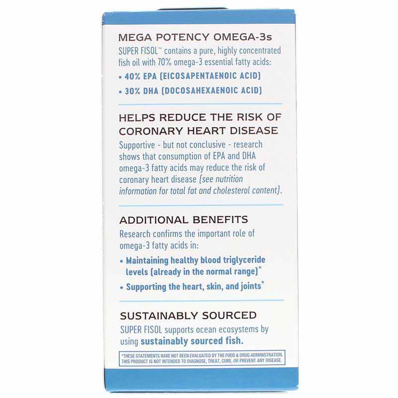 Super Fisol Enteric-Coated Fish Oil, by Natures Way, image #3