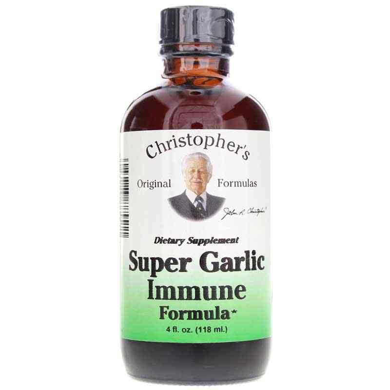 Super Garlic Immune Formula Syrup, by Dr. Christophers