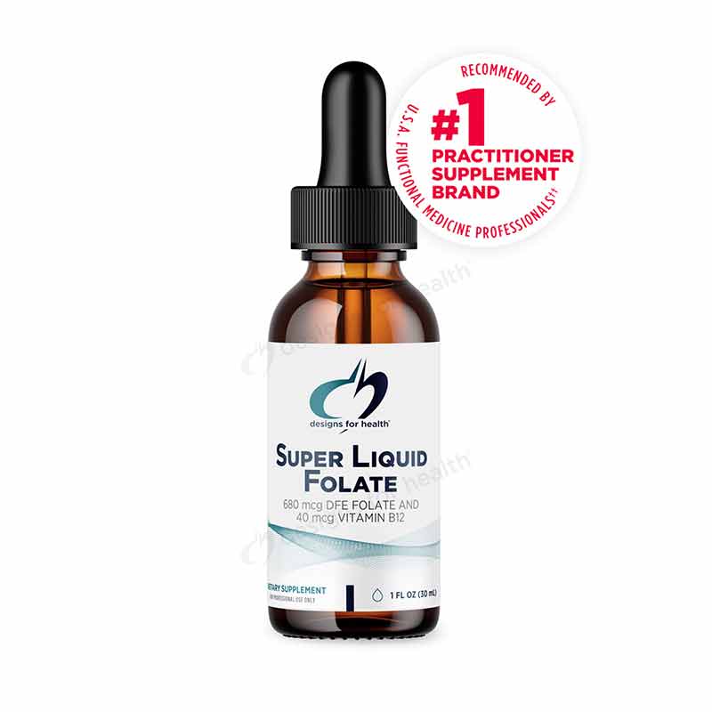 Super Liquid Folate, by Designs For Health
