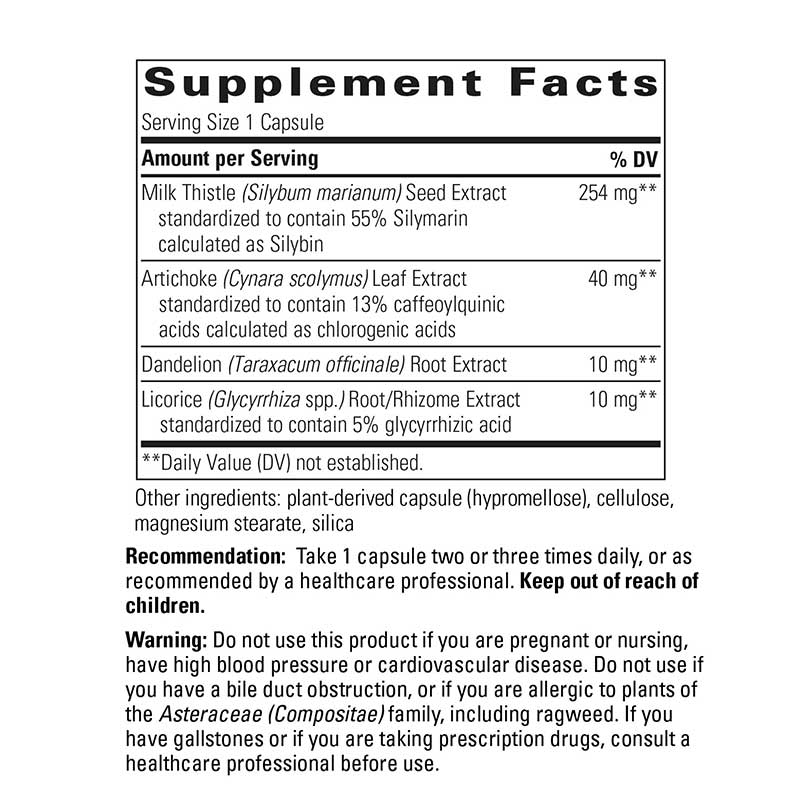 Super Milk Thistle X, 120 Veg Capsules, by Integrative Therapeutics, image #4