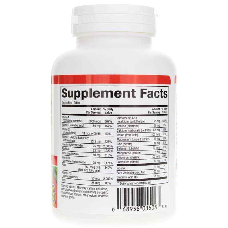 Super Multi Iron Free, by Natural Factors, image #2