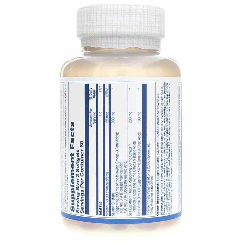 Super Omega 3-7-9 with D3, by Solaray, image #3