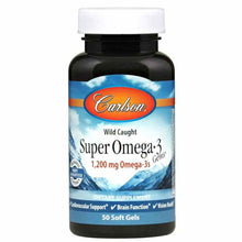 Super Omega-3 Gems 1,200 Mg, 50 Softgels, by Carlson Labs