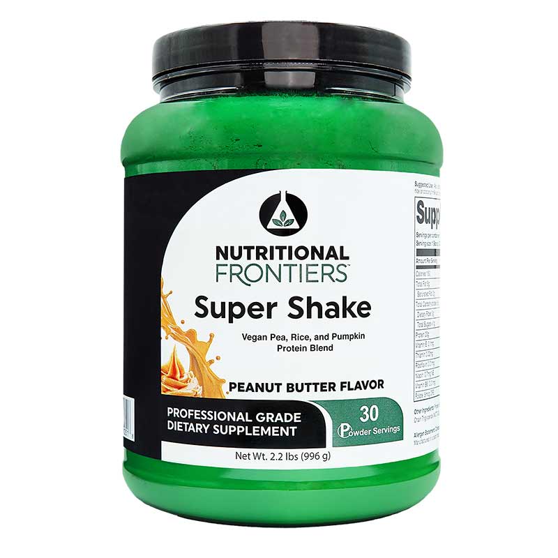 Super Shake Vegan, Peanut Butter, by Nutritional Frontiers