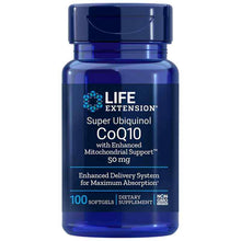 Super Ubiquinol CoQ10 50 Mg with Enhanced Mitochondrial Support, by Life Extension