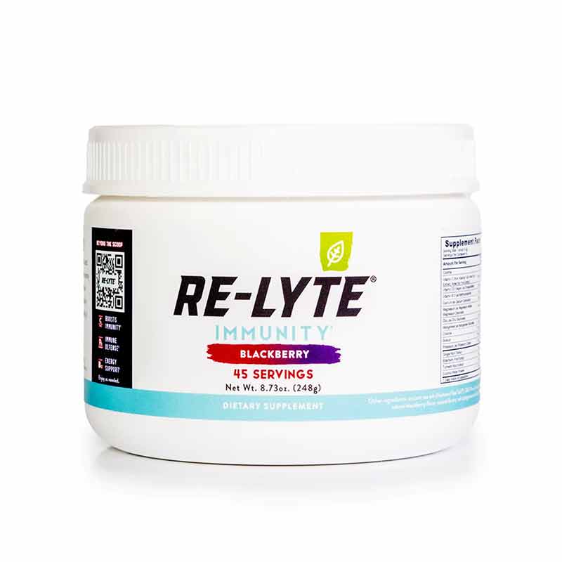 Supercharged Re-Lyte Immunity, Blackberry, 45 Servings, by Redmond Life