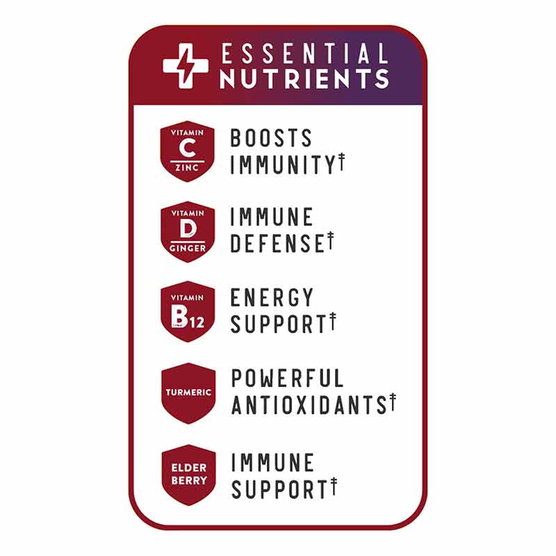 Supercharged Re-Lyte Immunity, Blackberry, 45 Servings, by Redmond Life, image #3