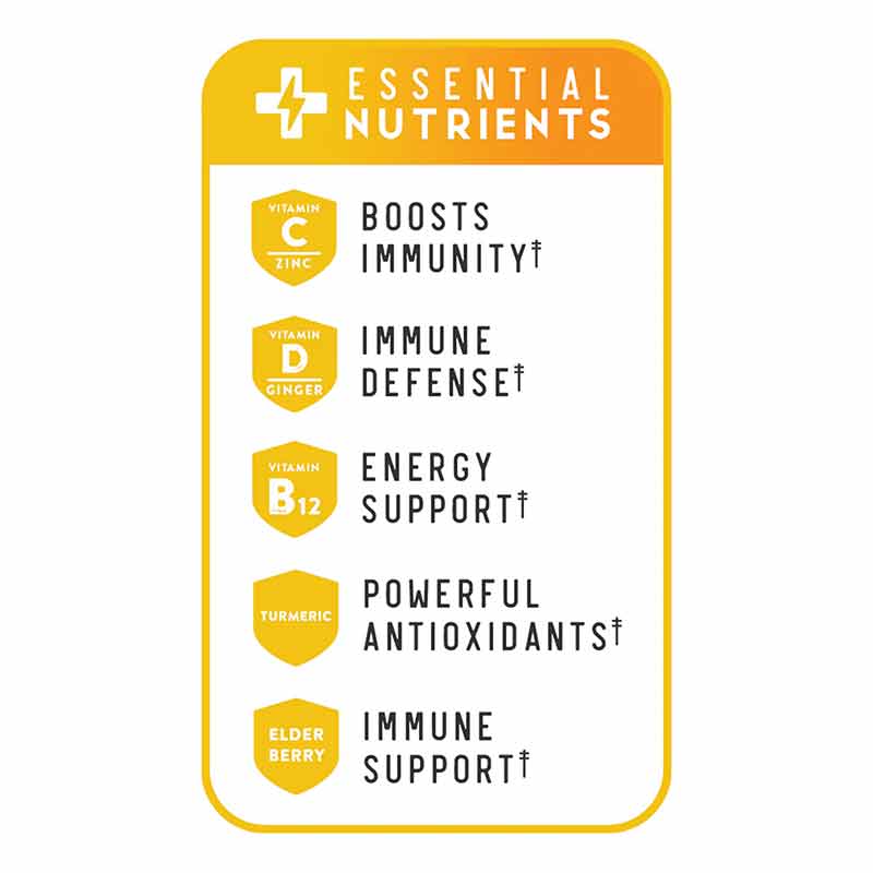 Supercharged Re-Lyte Immunity, Orange Pineapple, 45 Servings, by Redmond Life, image #4