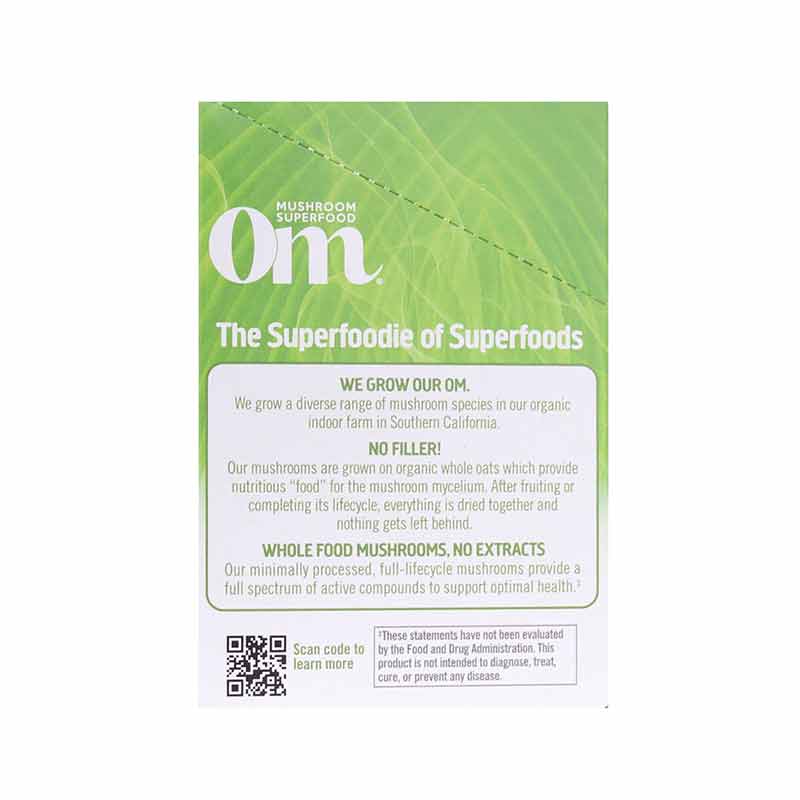 Superfood Mushroom Blend Matcha Latte, 10 Packets, by Om Mushroom, image #5