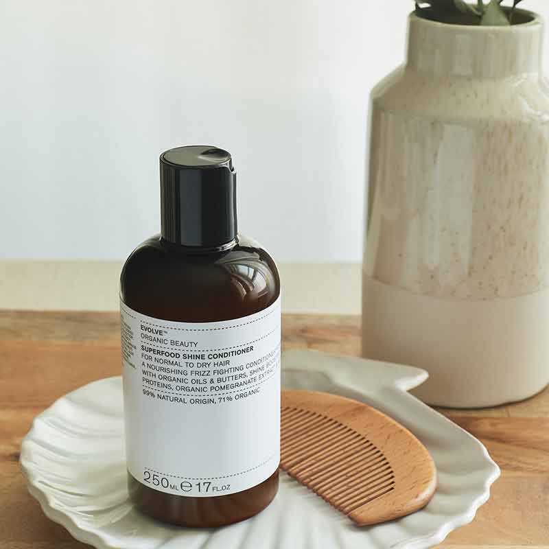 Superfood Shine Conditioner, 8.5 Oz, by Evolve Organic Beauty, image #3