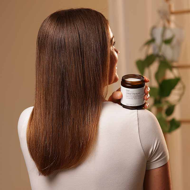 Superfood Shine Hair Mask, 6.1 Oz, by Evolve Organic Beauty, image #5