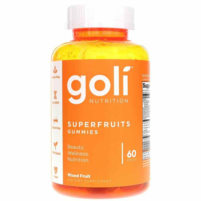 Superfruits Gummies, by Goli Nutrition