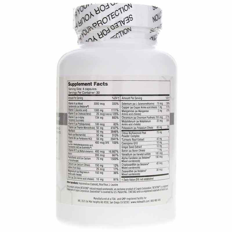 Supreme Multivitamin, by NBI, image #2