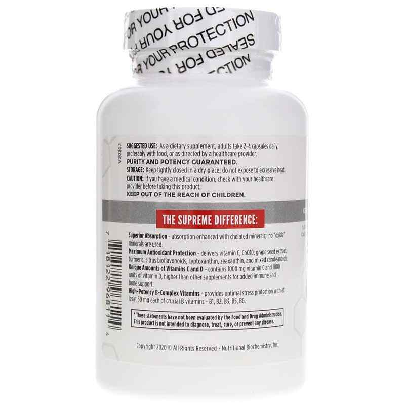 Supreme Multivitamin, by NBI, image #3