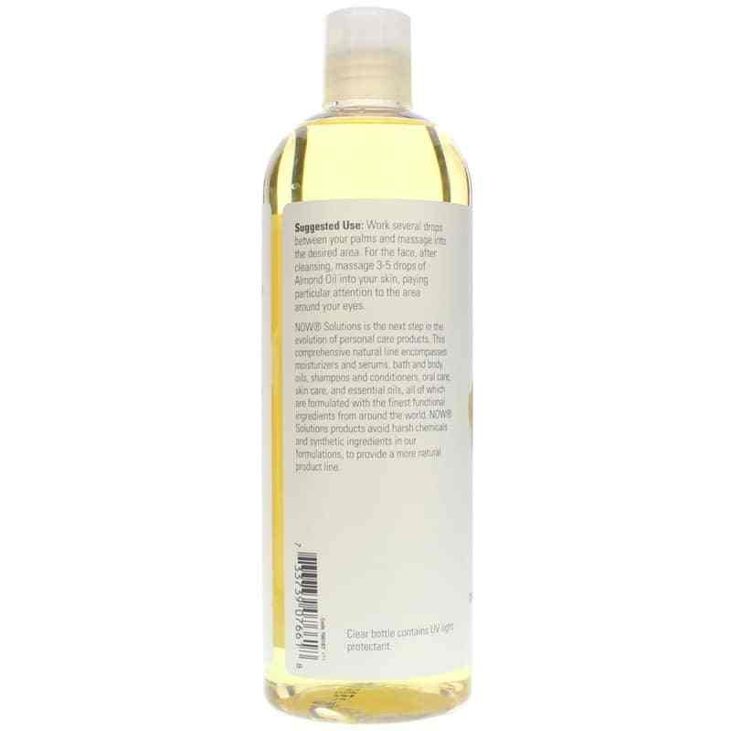 Sweet Almond Oil, 16 Oz, by NOW Foods, image #3