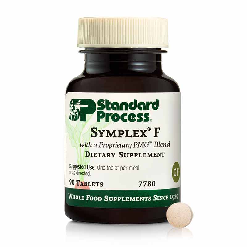 Symplex F, 90 Tablets, by Standard Process