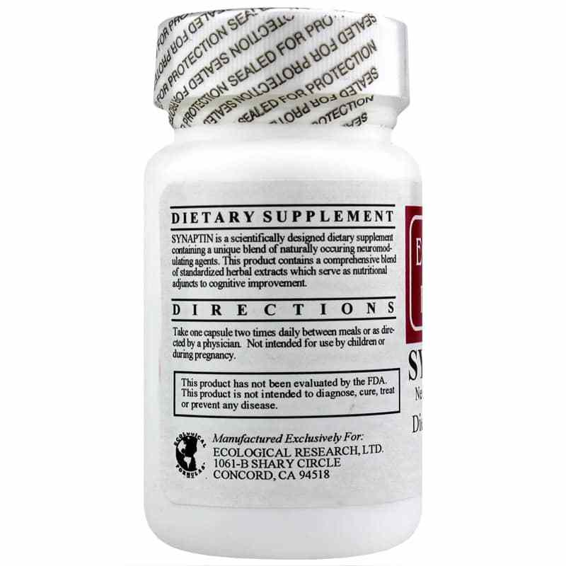 Synaptin Neuro Anxonal Formula, by Ecological Formulas, image #3