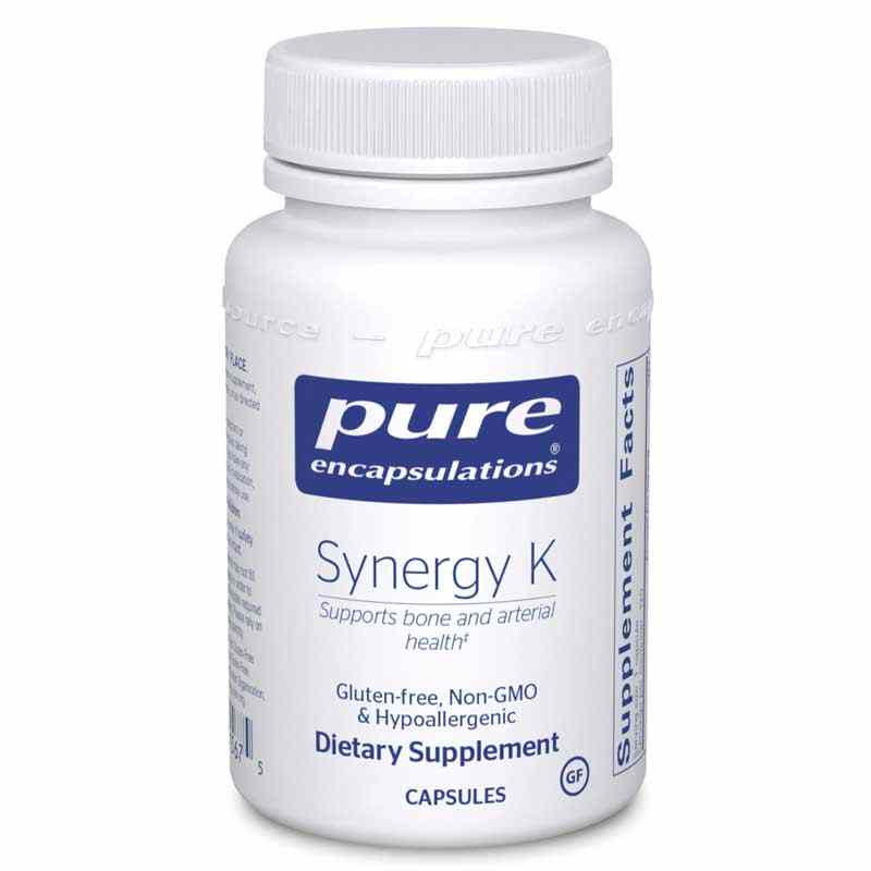 Synergy K, 60 Capsules, by Pure Encapsulations