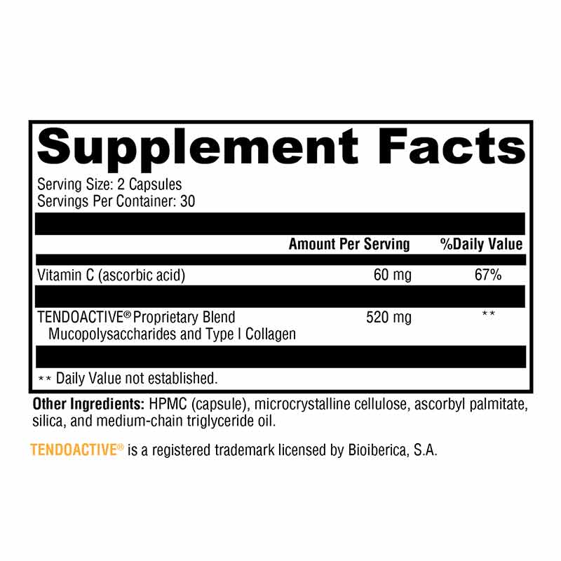 SynovX Tendon & Ligament Support, by Xymogen, image #2