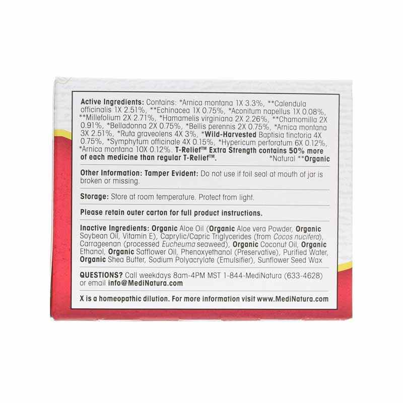 T-Relief Arnica +12 Extra Strength Pain Cream, 8 Oz, by MediNatura, image #3
