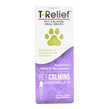 T-Relief Pet Calming Oral Drops, by MediNatura