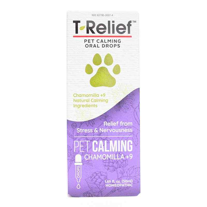 T-Relief Pet Calming Oral Drops, by MediNatura
