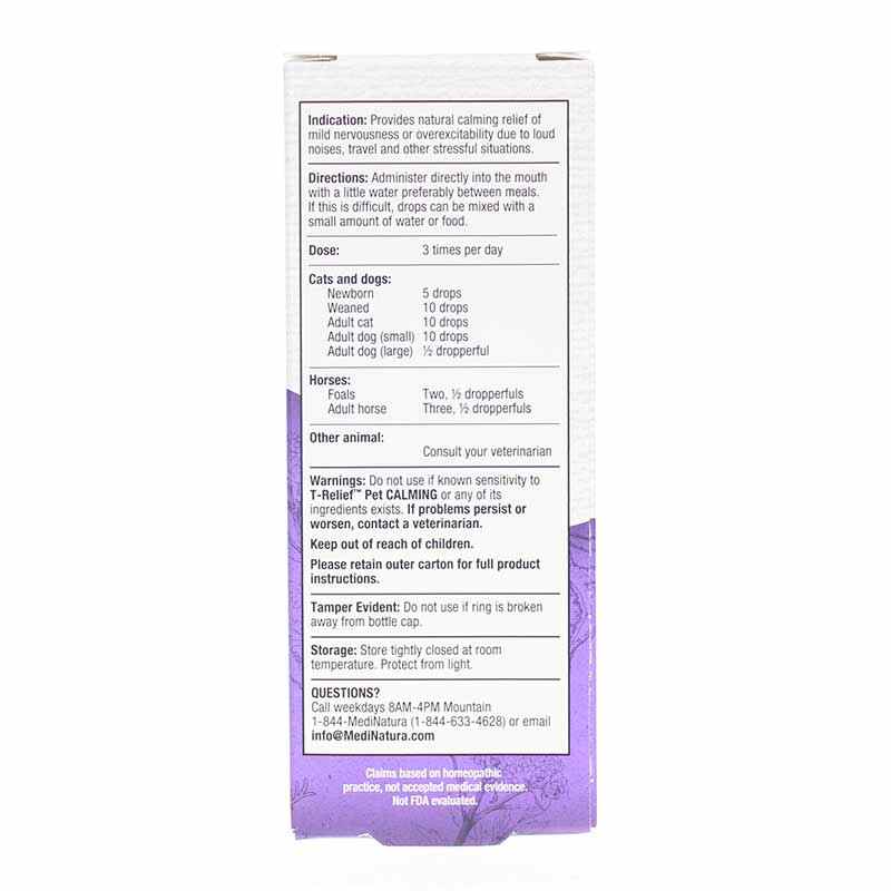 T-Relief Pet Calming Oral Drops, by MediNatura, image #3