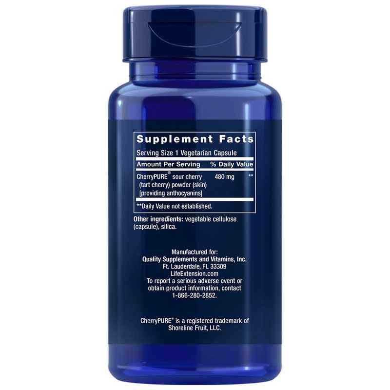 Tart Cherry with CherryPURE, by Life Extension, image #2