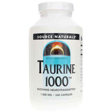 Taurine 1000, by Source Naturals