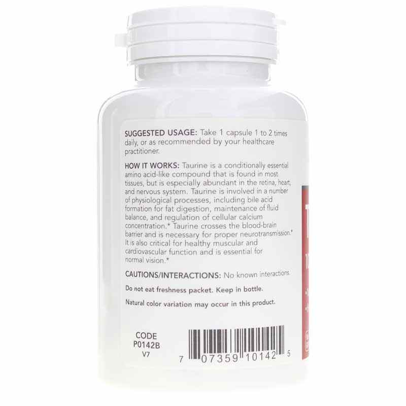 Taurine 1,000 Mg, by Protocol For Life Balance, image #3