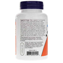 Taurine 1000 Mg Double Strength, by NOW Foods, image #3