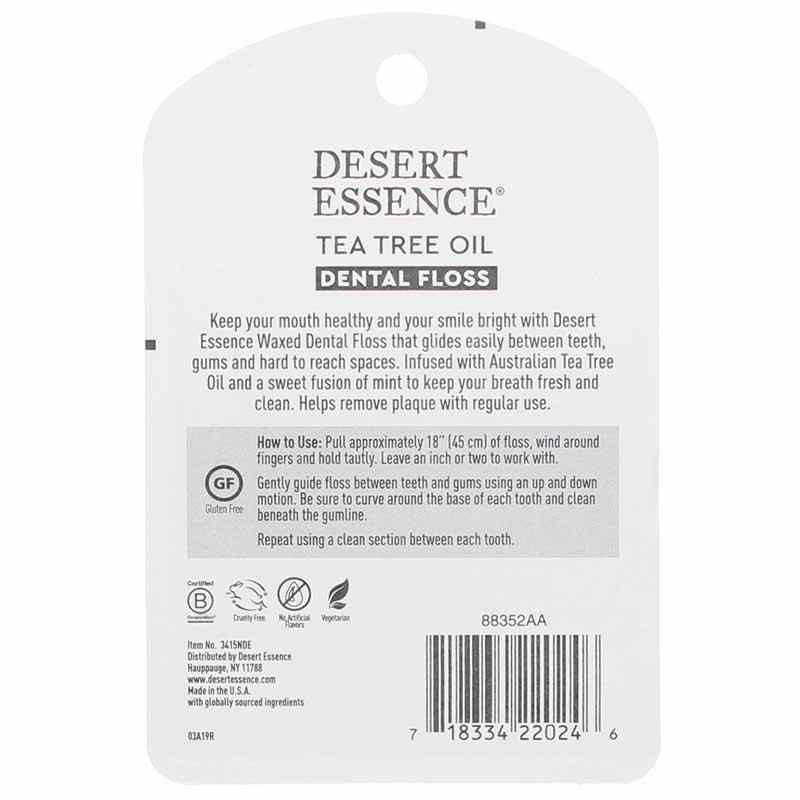 Tea Tree Oil Dental Floss, by Desert Essence, image #2