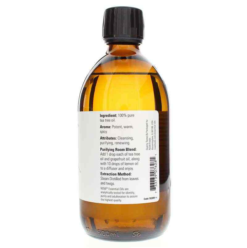 Tea Tree Essential Oil, 16 Oz, by NOW Foods, image #2