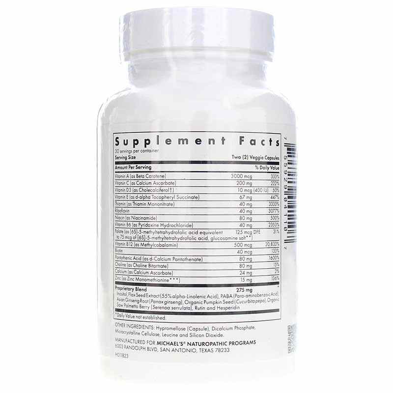Teen Boys Multivitamin Capsules, 60 Veg Capsules, by Michael's Health, image #2
