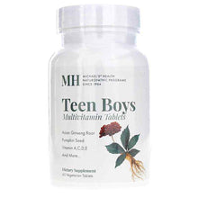 Teen Boys Multivitamin Tablets, 60 Veg Tablets, by Michael's Health