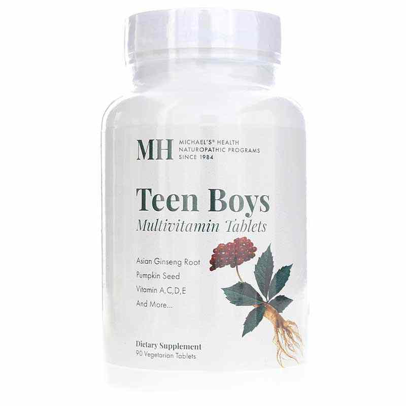 Teen Boys Multivitamin Tablets, by Michael's Health