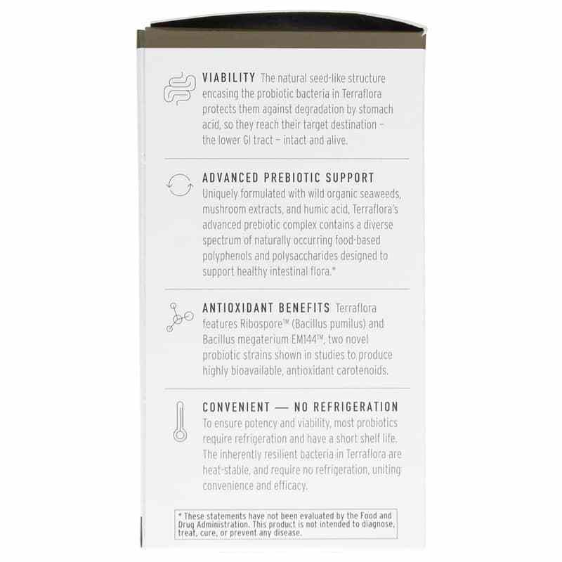 Terraflora Broad Spectrum Synbiotic, 60 Veg Capsules, by Enviromedica, image #4