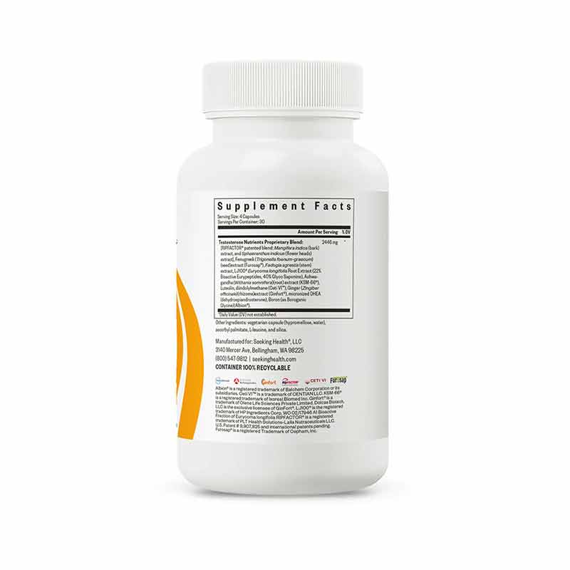 Testosterone Nutrients, by Seeking Health, image #2