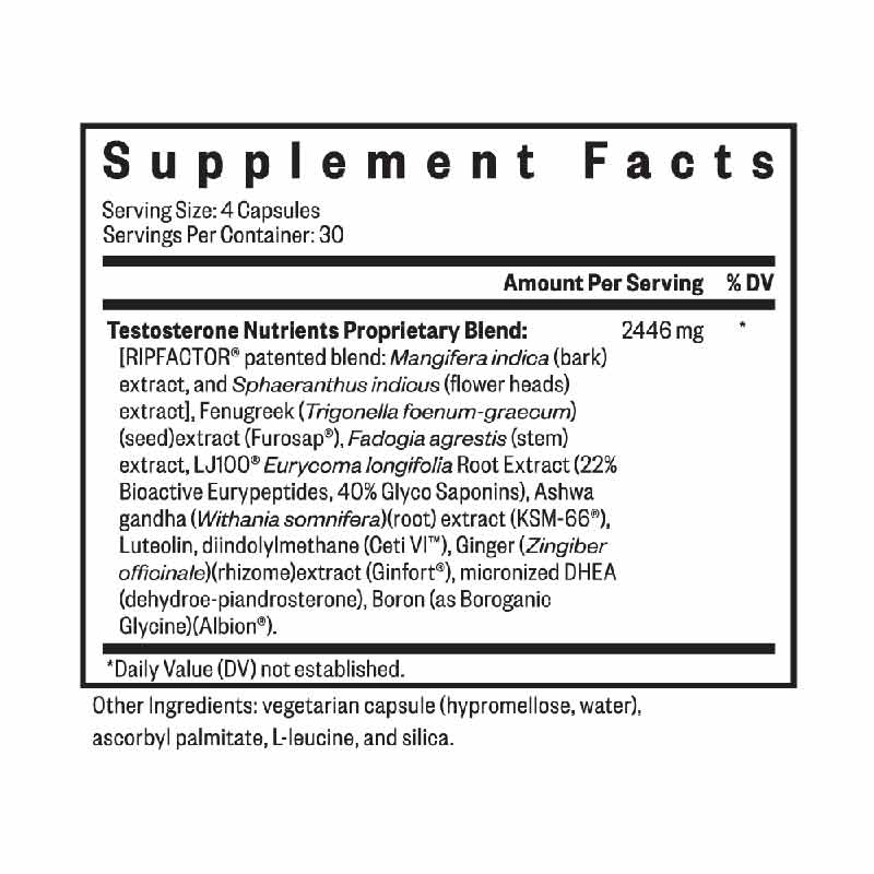 Testosterone Nutrients, by Seeking Health, image #4