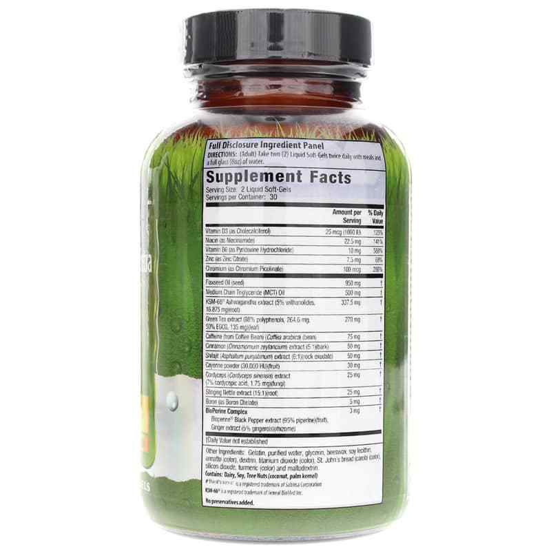 Testosterone-Extra Fat Burner, by Irwin Naturals, image #2