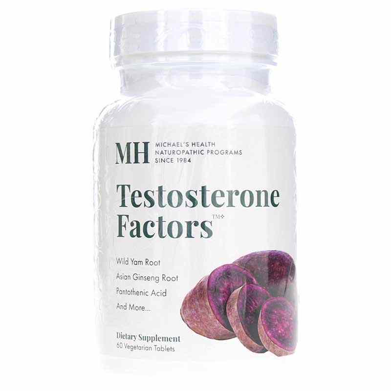 Testosterone Factors, 60 Veg Tablets, by Michael's Health
