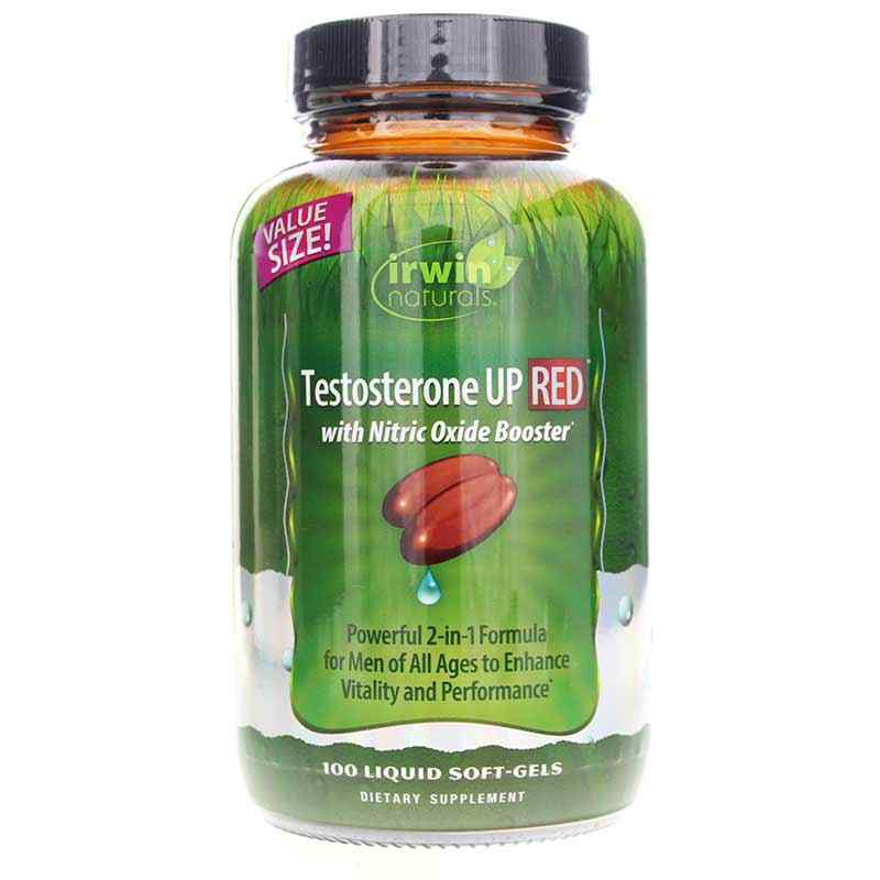 Testosterone UP RED, 100 Liquid Softgels , by Irwin Naturals