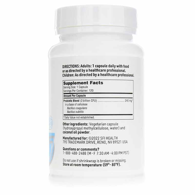 Ther-Biotic Biospora Probiotic 2 Billion CFU, by SFI Health, image #2