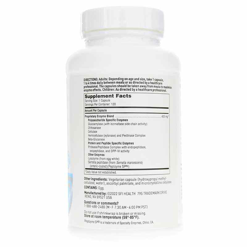 Ther-Biotic Interfase, 120 Veg Capsules, by SFI Health, image #2