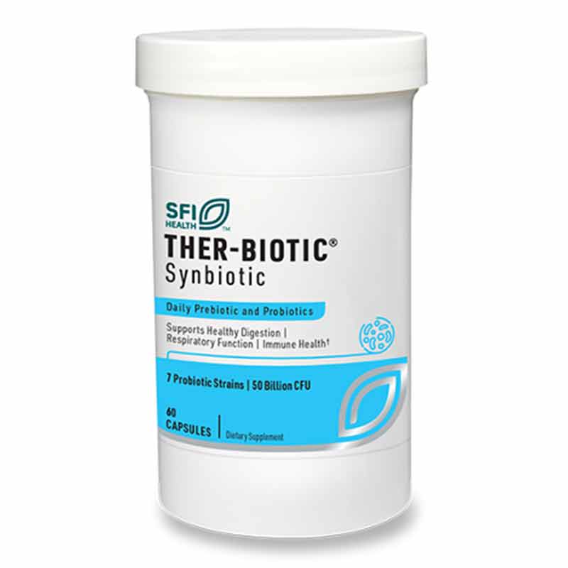 Ther-Biotic Synbiotic, 60 Capsules, by SFI Health