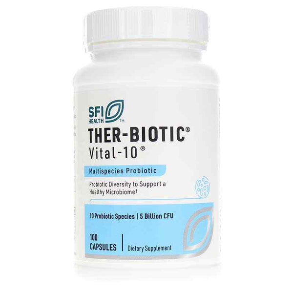 Ther-Biotic Vital-10 Multispecies Probiotic 5 Billion CFU, Klaire