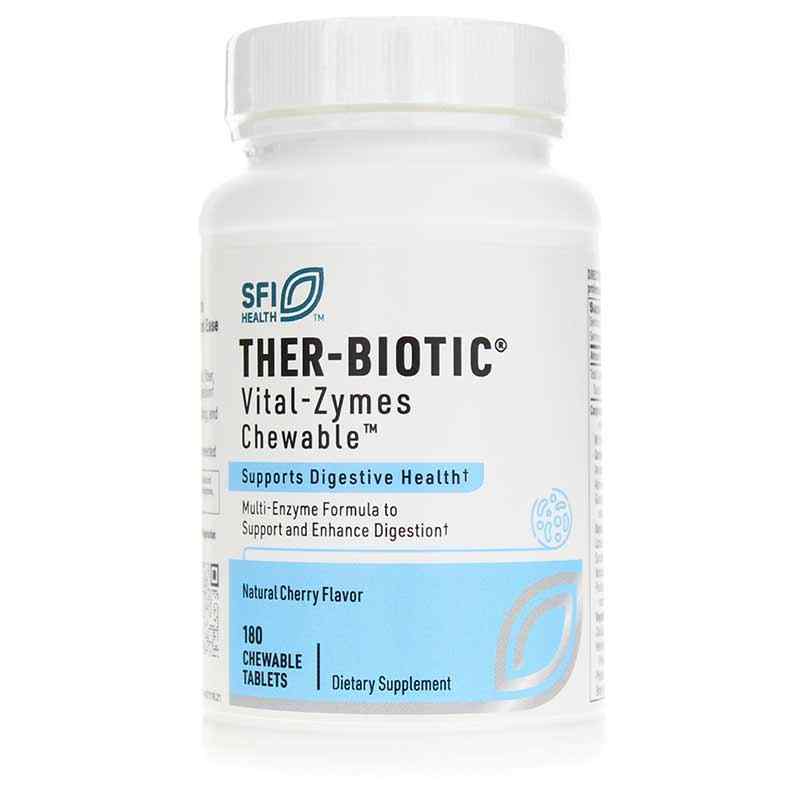Ther-Biotic Vital-Zymes Chewable, Klaire Labs – Natural Healthy