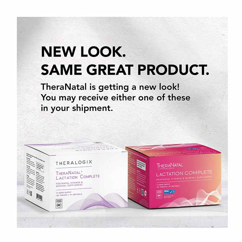 TheraNatal Lactation Complete Postnatal, by Theralogix, image #2