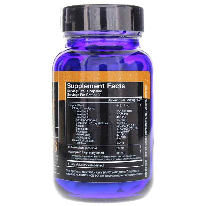 Theraxym Systemic Enzyme, by U.S. Enzymes, image #2